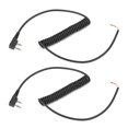 thumbnail image 1 of Cable de micrófono Zopsc Electric de 2 pines y 4 hilos para Baofeng UV5R, 1 of 8