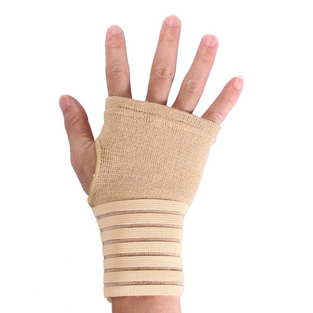 Tejido de punto elástico para envolver la palma de la mano Ehuebsd soporte para la manga de la muñeca banda de protección
