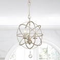 thumbnail image 2 of Crystorama Lighting - Three Light Mini Chandelier - Mini Chandelier - Solaris -, 2 of 13
