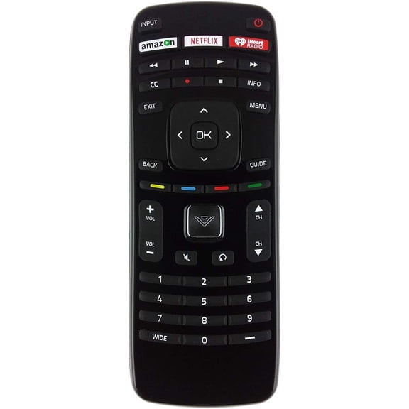 XRT112 Smart TV Remote Control Compatible with Vizio LED HDTV Netflix Amazon iHeartRadio