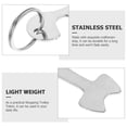 thumbnail image 3 of IFANLANDOR 6Pcs Trolley Tokens for Shopping Trolleys in with Keyring Design, 3 of 4