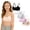 A-5 pack, variant on Girls Wireless Training Bras Cotton Teen Bras Light Padded Adjustable Straps Back Closure Soft Comfort Breathable Kids 10-14 Years Old