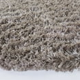 thumbnail image 3 of SAFAVIEH Polar Abbot Solid Shag Area Rug, Mushroom, 8' x 8' Round, 3 of 10