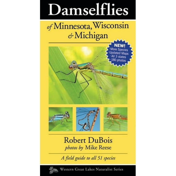 Naturalist Damselflies of Minnesota, Wisconsin & Michigan, (Paperback)