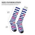 thumbnail image 4 of Pofeuu Flamingo Print Compression Socks for Women & Men Circulation - Best Support for Nurses,Running,Athletic,Sports, 4 of 7