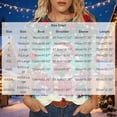 thumbnail image 4 of JTZGDY Womens Christmas Shirts Xmas Funny Printed Crew Neck 3/4 Length Sleeve Tops 2026 Festive Dressy Casual,Plus Size,Christmas Clothes for Women,Holiday Basic Tee,Tunic Tops Pullovers, 4 of 8