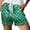 2-Green, variant on Arlun Womens Trendy 3D Fish Scale Printing Beach Shorts 2026 Fashion Vacation Outfit Ladies Drawstring Waisted Soft Comfortable Loose Wide Leg Casual Shorts 1-Pink XXL