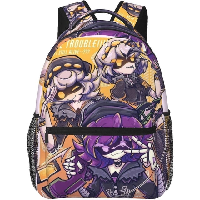 Murder Drones Backpack Lightweight Large Capacity Laptop Backpack Cartoon Backpacks For Unisex