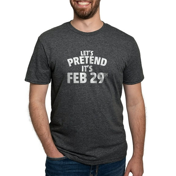 CafePress - Leap Year T Shirt - Mens Tri-blend T-Shirt