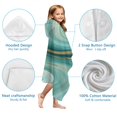 thumbnail image 7 of Blue and Gold Marble Flow Veins Pattern Hooded Bath Towel，60"x35" for Ages 3 To 12 Kids, Quick Dry Lightweight Soft Microfiber Hood Beach Towel Cover Up for Kids, 7 of 7