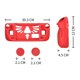 thumbnail image 1 of Funda de silicona a prueba de golpes compatible con Valve Steam Deck con 4 tapas de agarre para el pulgar y soporte, antideslizante, 1 of 2