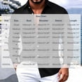 thumbnail image 4 of Jinhomg Men's Collar Button Up Shirts with Pockets Slim Fit Satin Lightweight Tops Fall Casual Outfits Solid Color Spring Everyday Navy M, 4 of 6