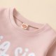 thumbnail image 2 of Gibobby Sudadera con capucha Otoño Invierno niños pequeños niñas de manga larga con estampado de Sudadera con capucha Tops pulóver Casual prendas de vest(Rosa, 6-9 Meses), 2 of 5