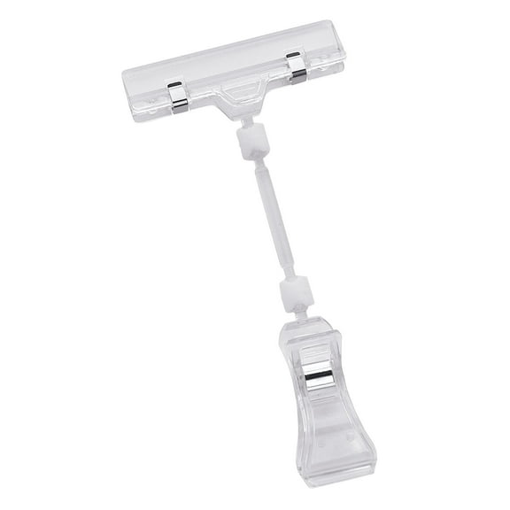 Medium Pop Clip Sign Holder - 6 1/4"H - Pack of 10