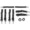 thumbnail image 2 of Kuryakyn 5163 Motorcycle Travel Luggage Accessory: Premium Luggage Mounting Strap Kit, Black, 2 of 2