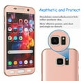 thumbnail image 3 of Samsung Galaxy S7 Case, Galaxy S7 Screen Protector, S7 Sturdy Cover, Njjex Hard Case Full Protective With Tempered Glass Screen Protector Case For Samsung Galaxy S7 S VII G930 GS7 -Rose Gold, 3 of 4