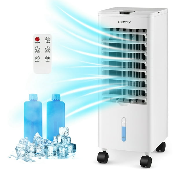 Costway Evaporative Air Cooler Fan Portable Oscillating Swamp with