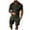 Army Green, variant on Fgnfyis Men's Set of 2 Piece T Shirt Sports and Leisure Set Plus Size Short Sleeved Shorts Set Men Summer Outfits Red XXL