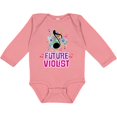 thumbnail image 3 of Inktastic Viola Future Violist Music Gift Girls Long Sleeve Baby Bodysuit, 3 of 5