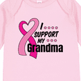 thumbnail image 4 of Inktastic Breast Cancer Awareness I Support My Grandma Pink Ribbon Boys or Girls Long Sleeve Baby Bodysuit, 4 of 5