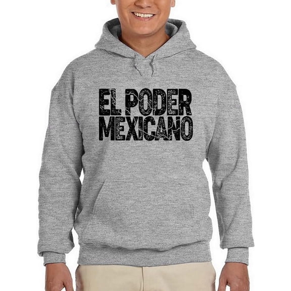 Mexica Power Hoodie Men -Smartprints Designs, Male 3X-Large