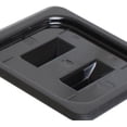 thumbnail image 5 of TrueCraftware- 1/6 Size Solid Polycarbonate Handled Food Pan Lid Black Color- Food Storage Container Cover Restaurant Commercial Hotel Pans Cover for Food Prep Fruits Vegetables Beans Corns, 5 of 5