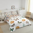 thumbnail image 3 of Erosebridal Butterfly Comforter Sets King Size, Fall Pumpkin Comforters & Duvets, 3-Piece Eucalyptus Decor, Breathable, 3 of 6