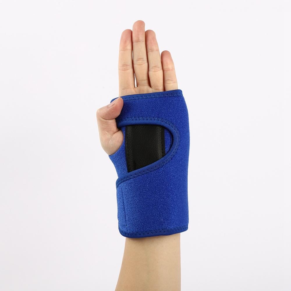 Lovebay Hand & Wrist Brace Support, Removable Splint, Prevent Wrist Injury, Palm Band, Relieve for Carpal Tunnel Syndrome,Tendonitis and Arthritis Pain,One Size Fits Most (Left)