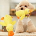 thumbnail image 4 of Plush Companion Sleeping Duck Dog Toys for Small Large Dogs Bite Resistant Teeth Grinding Sound Relief Duck Sound Toy, 4 of 4