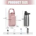 thumbnail image 5 of Insulated Water Bottle Carriers Bag with Phone Pocket Adjustable Crossbody Strap Thermal Cup Holder Pouches, 5 of 8