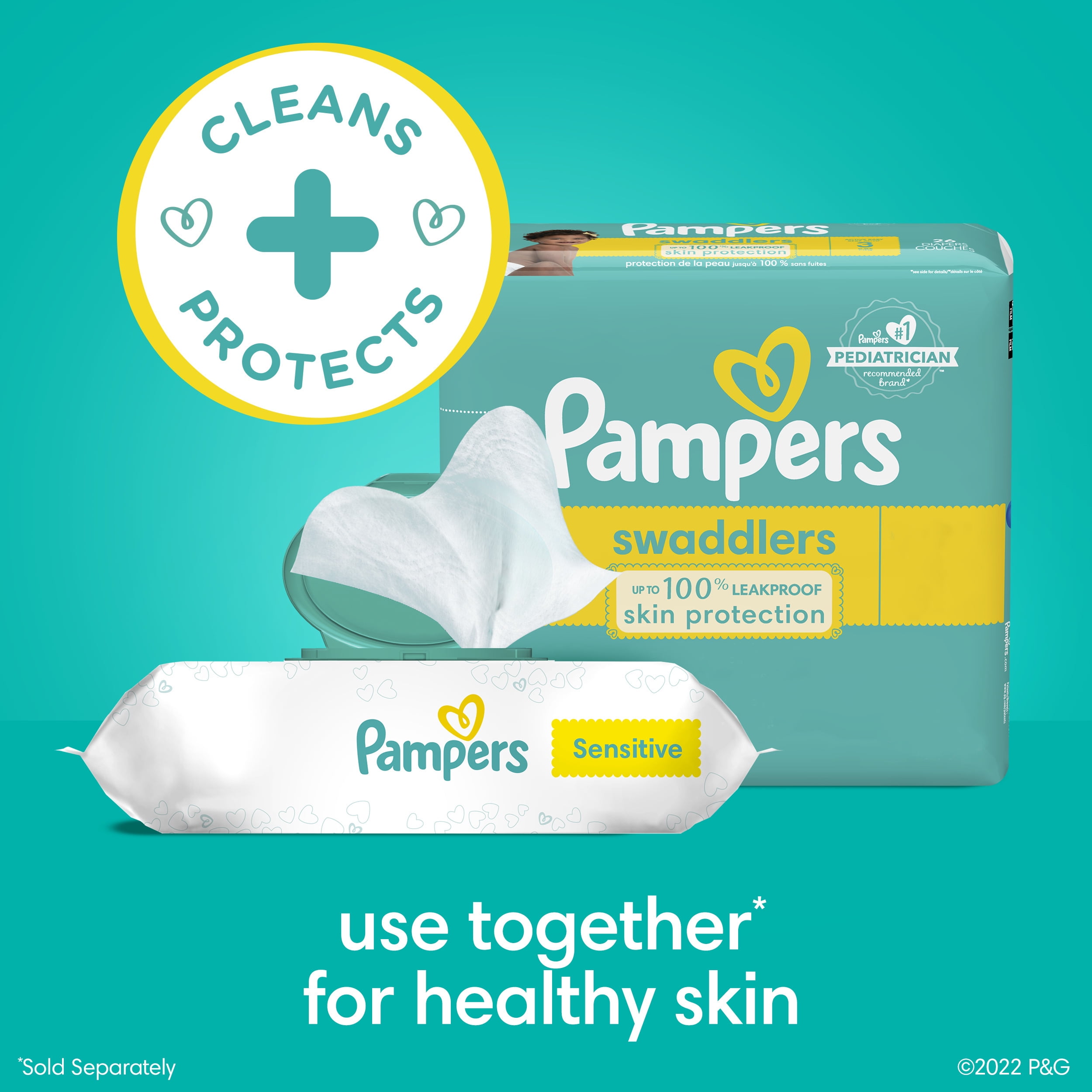 PAMPERS - Premium Protection Couches Pampers taille 6 (13kg+) - 72 couches  3343857886241