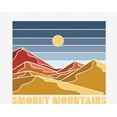 thumbnail image 2 of Adventure Society Smokey Mountains White Adult Crew Neck Long Sleeve Tee-Medium, 2 of 3