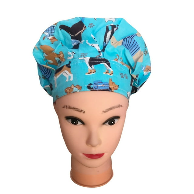 Operating Hats Nurses Long-time Service Gourd-shaped Pure Color Button Professional Assorted Colors Multifunctional Working Caps G-16
