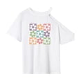 thumbnail image 1 of Camiseta para mujer jinwen Ropa de mujer Ajuste regular Manga corta S, 1 of 7