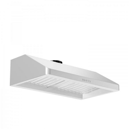 ZLINE - 48" Externally Vented Range Hood - Brushed Stainless Steel