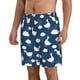 thumbnail image 2 of Fotbe Cute Goose On Blue Sky Trajes de Baño Estampados para Hombre, Shorts de Verano de Secado Rápido, Ropa de Playa, Bañadores-XX-Large, 2 of 6