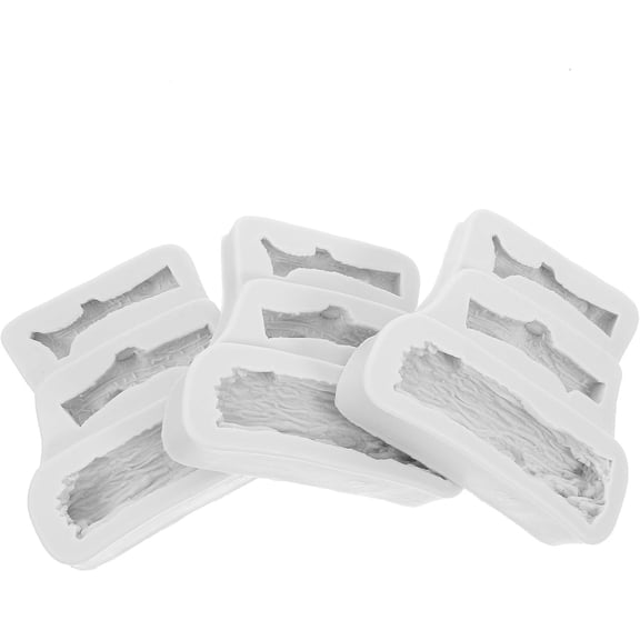 3pcs Tree Stump Silicone Mold for Fondant Chocolate Cake Decoration DIY Baking Tool
