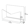 thumbnail image 5 of Acrylic Mail Holder Mail Organizer Countertop,Letter Holder for Desk Envelope Holder Mail Sorter Stand for Home Office, 5 of 5