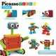 thumbnail image 5 of Bloques de construcción PicassoTiles Hedgehog 240 piezas para niños a partir de 3 años, 5 of 6