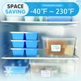 thumbnail image 3 of Walfos 1-Cup Silicone Freezer Molds with Lid, 4 Packs Soup Freezer Ice Cube Tray For Food, Silicone Food Freezing Container For Storing and Freezing Soup, Broth, Sauce and Ice, 3 of 9