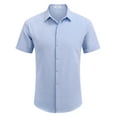thumbnail image 4 of Coshow Mens Button Down Dress Shirts Business Casual Long Sleeve Wrinkle Free Blouses, 4 of 8