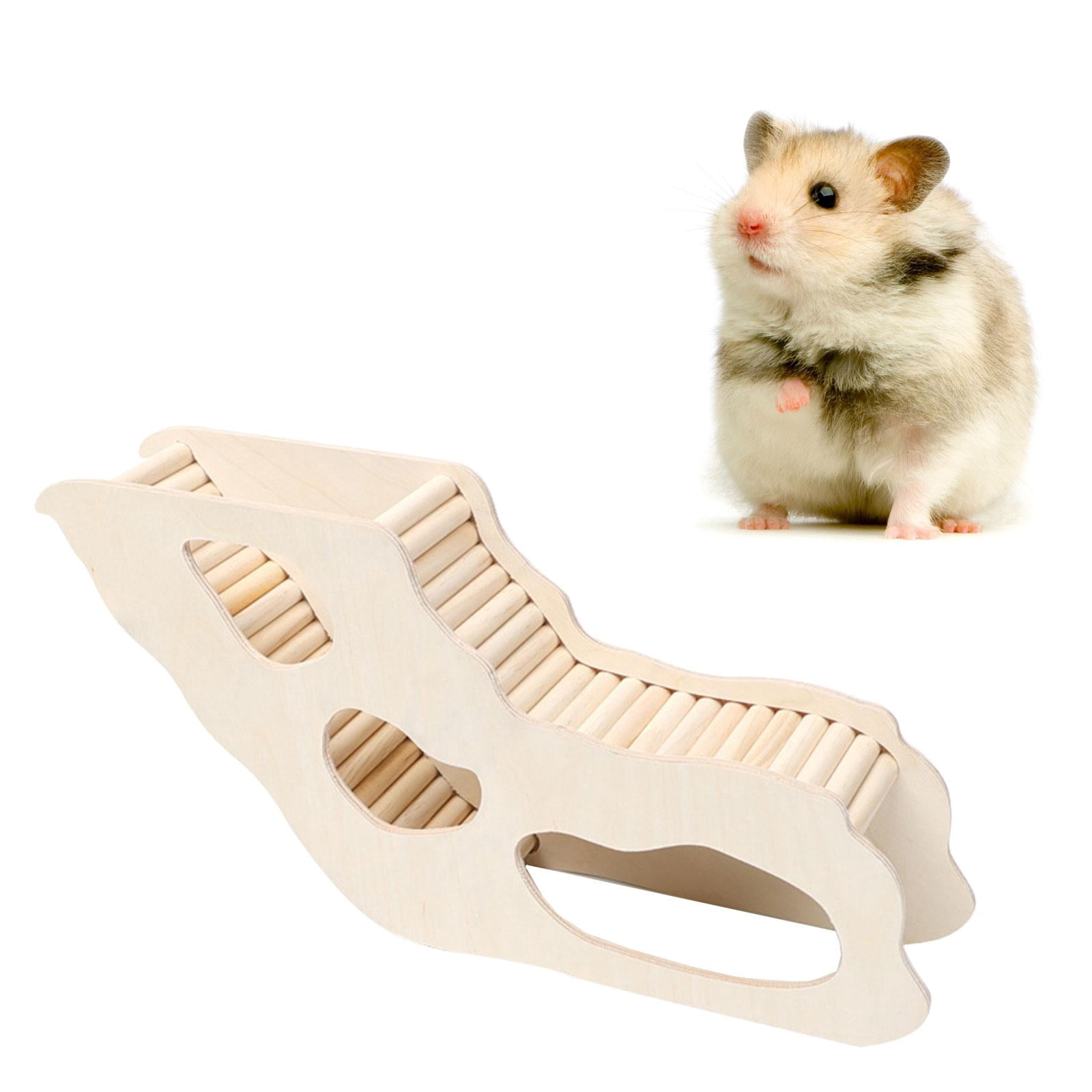 TOOYFUL Hamster Climbing Toy Hide and Seek Durable Animal Climbing Stair Rest and Exercise for Similar Sized Pets Pet Toy Guinea Pigs Tunnel