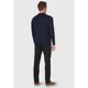 thumbnail image 2 of Brook Taverner - Polo Casper de Punto de Manga Larga para Hombre (Marino) Brook Taverner UTPC5220_navy, 2 of 2