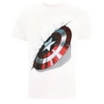 thumbnail image 1 of Captain America T-Shirt Bouclier pour Hommes, 1 of 3