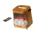 thumbnail image 3 of simhoa Scented Oil Diffuser 200ml with Timer Remote Control USB Fragrance Sprayer Wood color, 3 of 8