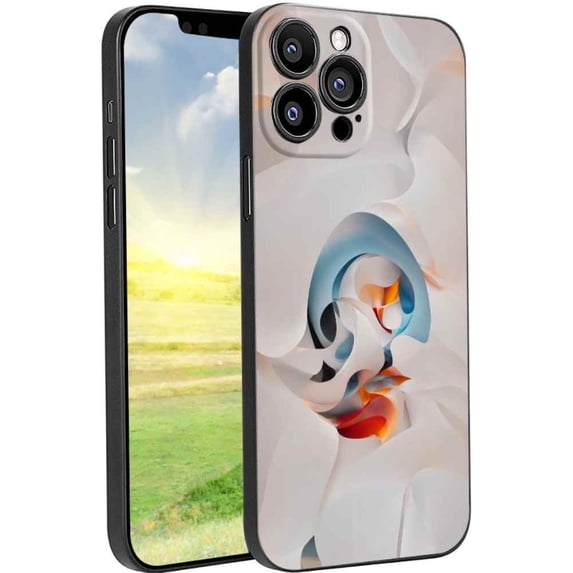 Abstract-Art-15 Phone Case, Degined for iPhone 13 Pro Max Case Men Women, Flexible Silicone Shockproof Case for iPhone 13 Pro Max