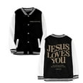 thumbnail image 7 of ANINEO Kids Baseball Jackets Boys Girls Fit Varsity Jacket Casual Lightweight Plain Cardigan Button School Coat, 7 of 7