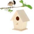 thumbnail image 3 of 2pcs Backyard Wooden Bird House for Wren, 3 of 8