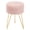 Pink, variant on CONCETTA Round Vanity Stool with Storage Ottoman, for Makeup Room, Living Room, Bedroom