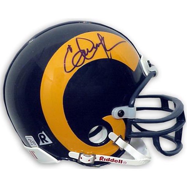 Eric Dickerson Los Angeles Rams Fanatics Authentic Autographed Riddell  Lunar Eclipse Alternate Speed Mini Helmet with HOF 99 Inscription